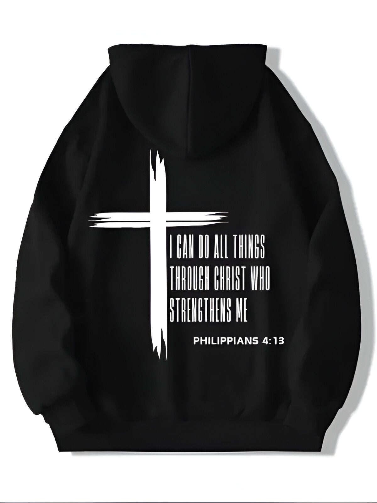 Philippians 4:13 Strength Hoodie