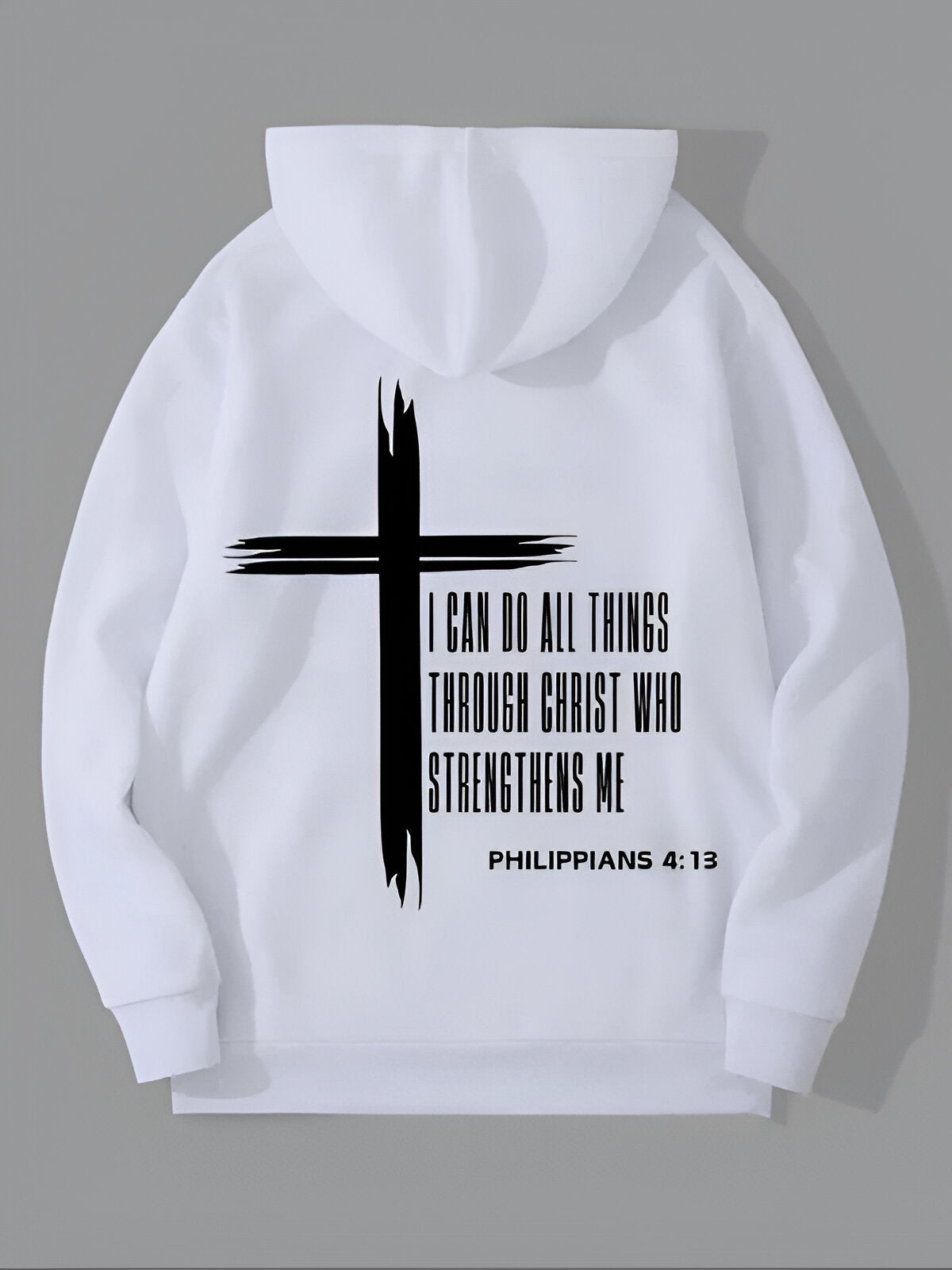 Philippians 4:13 Strength Hoodie